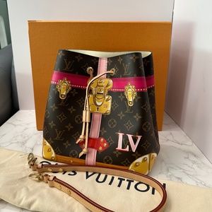 Louis Vuitton Limited Edition Monogram Summer Trunk Noé Noé
